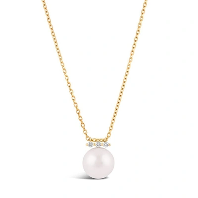 Shop Dinny Hall Shuga 14k Gold Large Fine Pearl & Diamond Pendant, Necklace