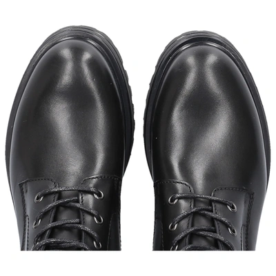 Shop Guglielmo Rotta Ankle Boots Willow Calfskin In Black