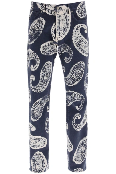 Shop 424 Paisley Jeans In Mixed Colours