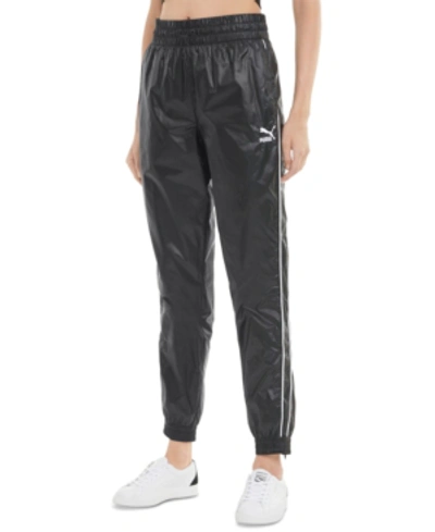 Puma Women's Iconic T7 Woven Track Pants In Black | ModeSens