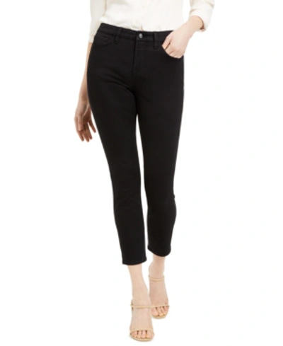 Shop Jen7 By 7 For All Mankind Skinny Ankle Jeans In Classic Black