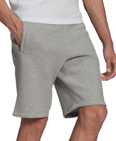Shop Adidas Originals Adidas Men's Originals Essentials 8" Fleece Shorts In Mgh