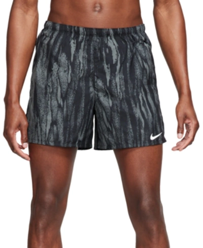 Shop Nike Men's Challenger Wild Run Dri-fit Moisture-wicking 5" Running Shorts In Black