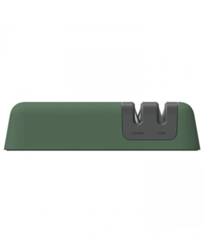 Shop Berghoff Two-stage Knife Sharpener In Green