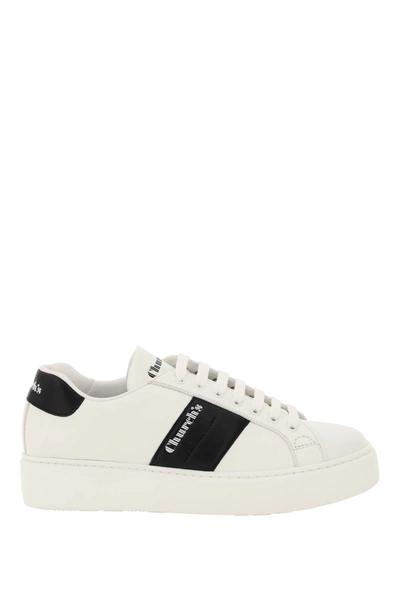 Shop Church's Mach 3 Leather Sneakers In Mixed Colours