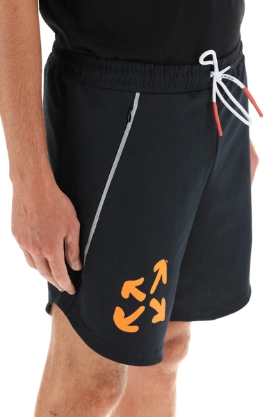 Shop Off-white Active Sports Shorts In Black