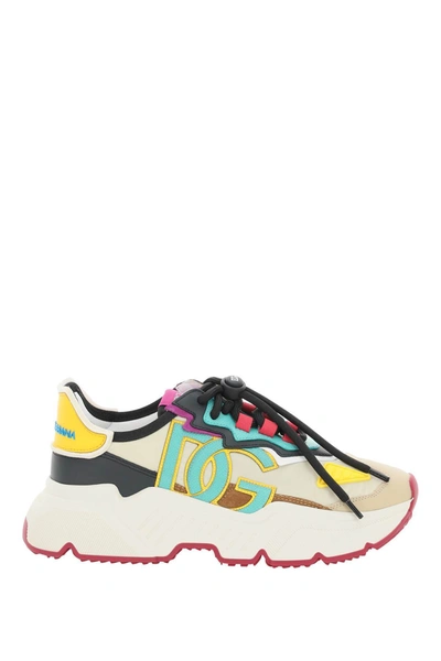Shop Dolce & Gabbana Multicolor Daymaster Sneakers In Mixed Colours
