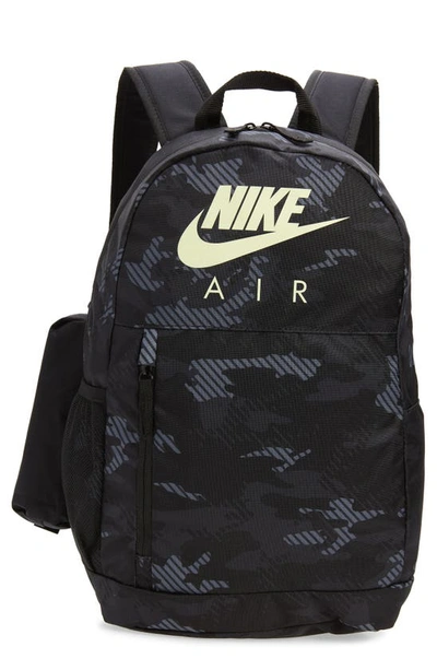 Nike Elemental Kids' Printed Backpack In Black/ Limice | ModeSens