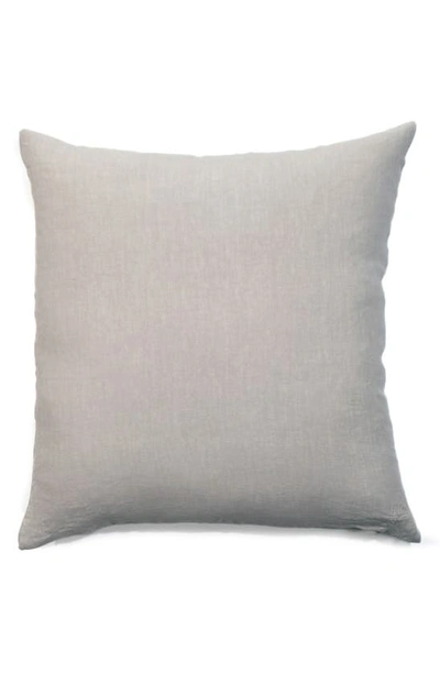 Hawkins New York Simple Linen Accent Pillow in White