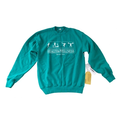 Pre-owned Sporty And Rich Sweatshirt In Turquoise