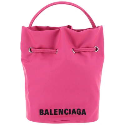 Shop Balenciaga Women's Leather Handbag Shopping Bag Purse In Pink