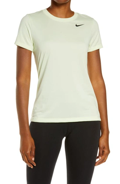 Shop Nike Dry Legend Training Tee In Lime Ice