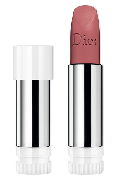 Shop Dior Lipstick Refill In 724 Tendresse / Matte