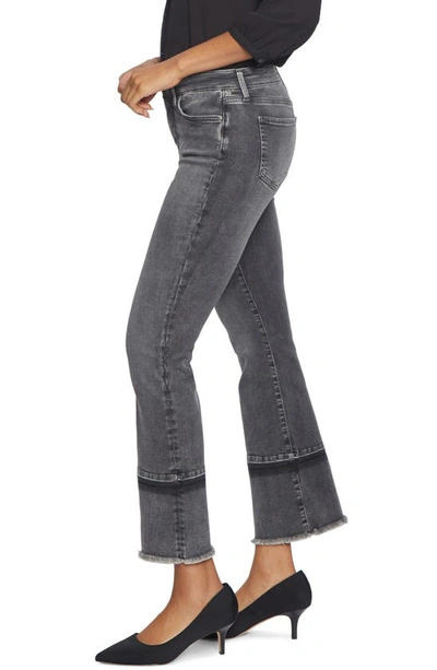 Shop Nydj Fiona Court Slim Ankle Flare Jeans In Nobelle