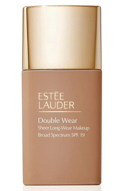 Estée Lauder Double Wear Sheer Long-wear Makeup Spf 19 4c3 Soft Tan 1 oz/ 30 ml In 4c3 Softan