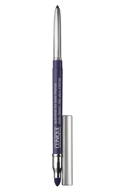 Shop Clinique Quickliner For Eyes Intense Eyeliner Pencil In Intense Plum