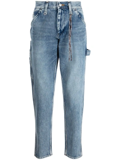 Shop Mastermind Japan Regular-cut Jeans In Blue