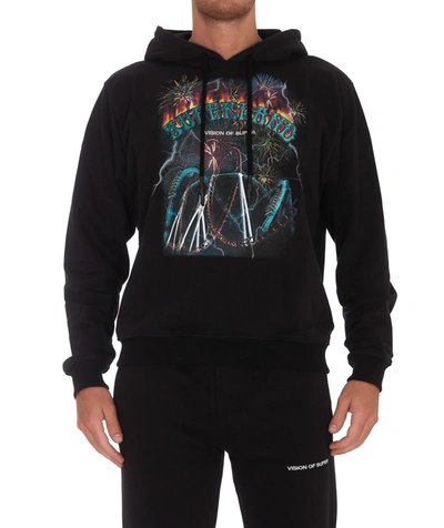 Shop Vision Of Super Rides Hoodie In Black