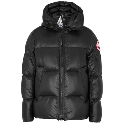 Shop Canada Goose Crofton Black Quilted Shell Jacket, Black, Shell Jacket