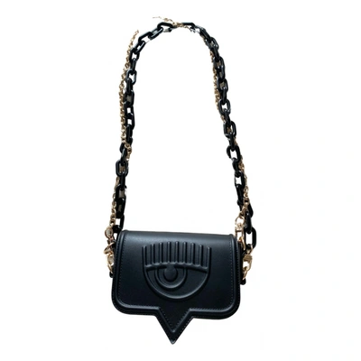 Pre-owned Chiara Ferragni Handbag In Black