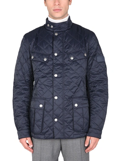 Barbour "b.intl Ariel Quilt" Quilted Jacket In Navy | ModeSens