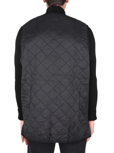 Shop Barbour "polarquilt" Vest In Black