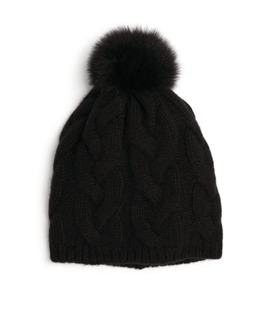 Shop Max Mara Cashmere Hat In Black