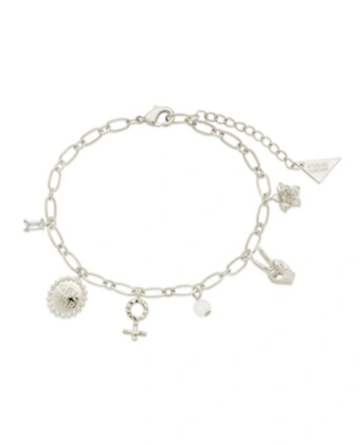 Shop Sterling Forever Women's Louisa Charm Bracelet In Silver-tone