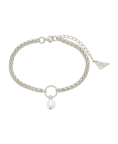 Shop Sterling Forever Women's Leona Charm Bracelet In Silver-tone