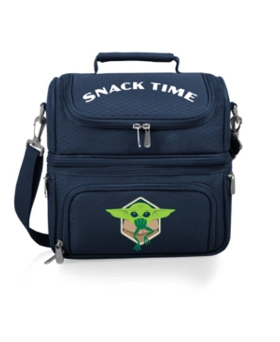 Shop Oniva Mandalorian The Child Pranzo Lunch Cooler Bag In Navy Blue