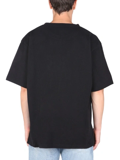 Shop Jw Anderson "veggie" T-shirt In Black