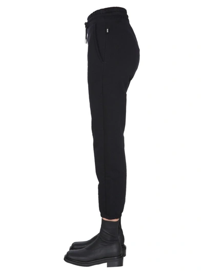 Shop Gcds Jogging Pants With Logo In Black