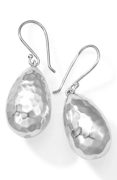 Ippolita Sterling Silver Glamazon Medium Raindrop Bead Earrings In Silver