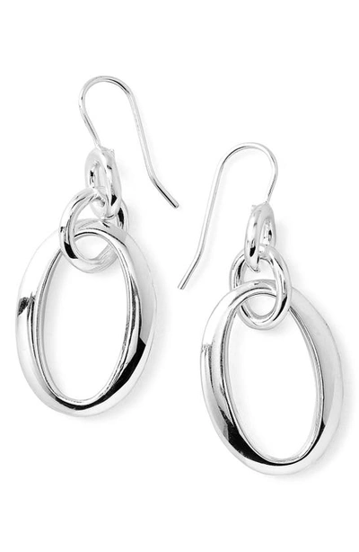 Ippolita Classico Sterling Silver Multi-link Drop Earrings In Silver