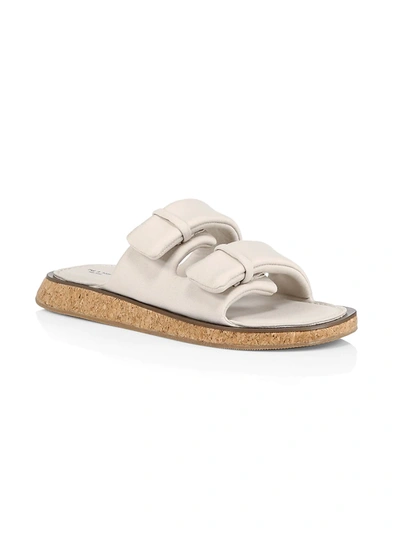 Shop Rag & Bone Parque Padded Cork Slides In Paloma