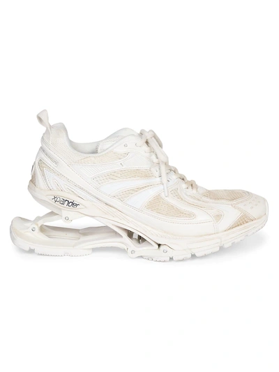 Shop Balenciaga Women's X-pander Sneakers In White