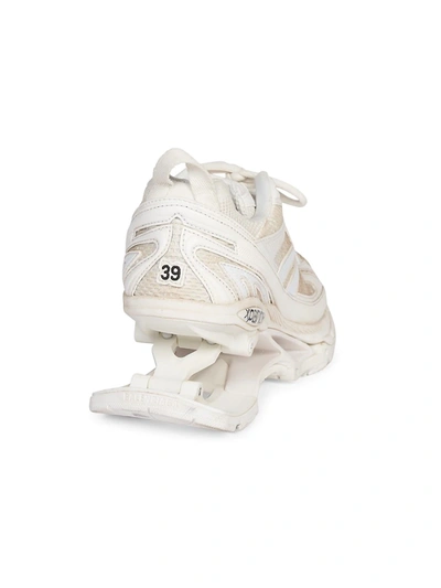 Shop Balenciaga Women's X-pander Sneakers In White