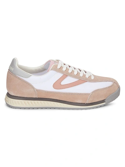 Shop Tretorn Women's Rawlins 2.0 Sneakers In White Pink