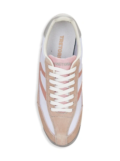 Shop Tretorn Women's Rawlins 2.0 Sneakers In White Pink