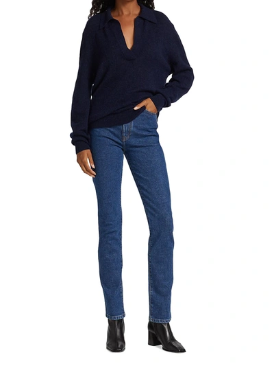 Shop Khaite Women's Daria Skinny Jeans In Montgomery Stretch