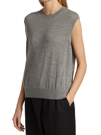 Shop The Row Women's Balham Sweater Vest In Black