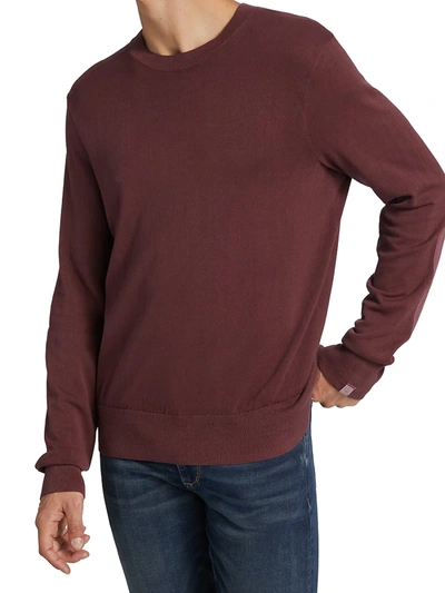 Shop Rag & Bone Caleb Crewneck Sweater In Brown