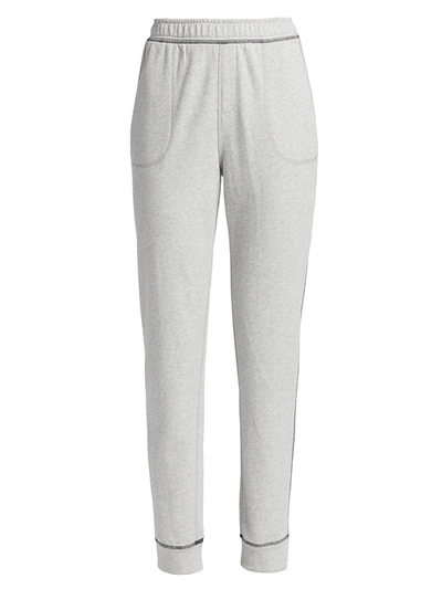 Shop Nic+zoe Petites Women's Everyday Terry Jogger Pants In Grey Heather