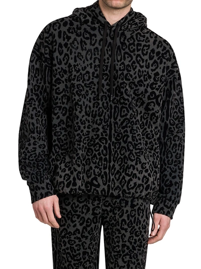 Shop Dolce & Gabbana Men's Hooded Cotton Sweatshirt In Variante Abbinata