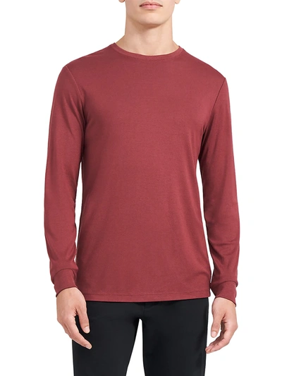 Shop Theory Men's Trooper Essential Long-sleeve Top In Baltic