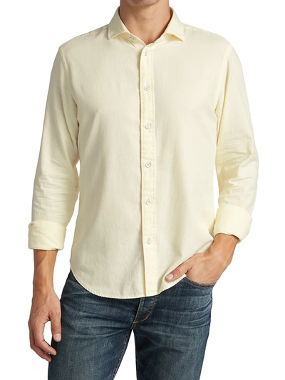 Shop Rag & Bone Men's Pursuit 365 Long-sleeve Button-down Shirt In White