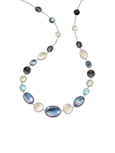 Shop Ippolita Women's Luce Sterling Silver & Multi-stone Collar Necklace