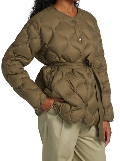 Shop Rag & Bone Rudy Quilted Liner Jacket In Army