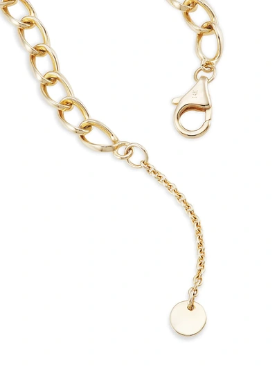 Shop Saks Fifth Avenue Women's 14k Yellow Gold & 2.14 Tcw Diamond Station Bracelet