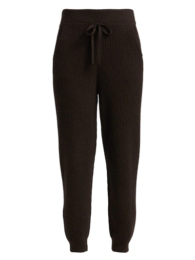 Shop Rag & Bone Pierce Cashmere Pants In Dark Brown